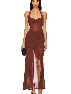 billy j sophia maxi dress 4 / Blue